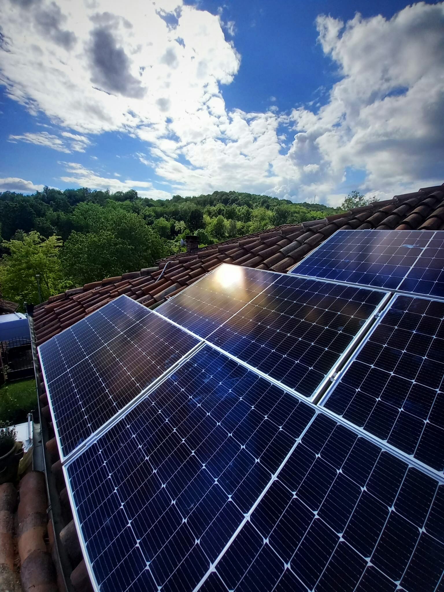 Pannello solare domestico